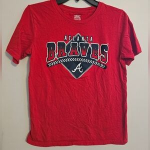 3/$15 Atlanta Braves Red Kids Short Sleeve Tee